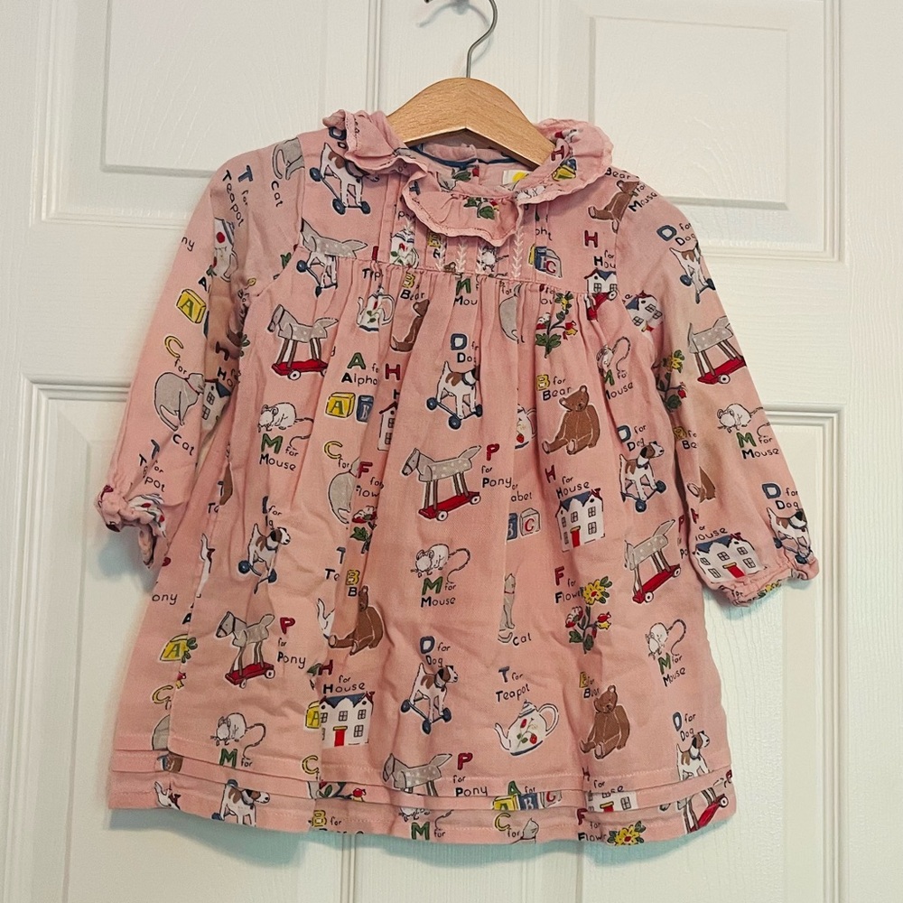 Baby Boden Alphabet Dress